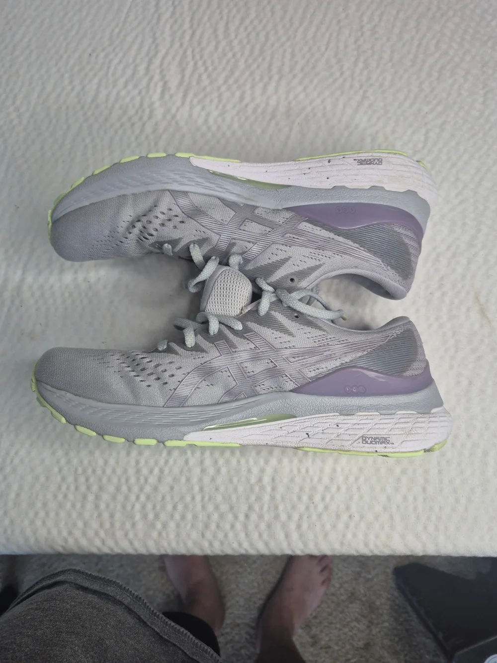 GEL-KAYANO 28 PIEDMONT GREY/SOFT LAVENDER Women size 9
